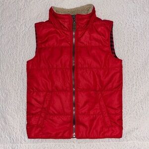 Carter's Buffalo Check Sleeveless Puffer Vest